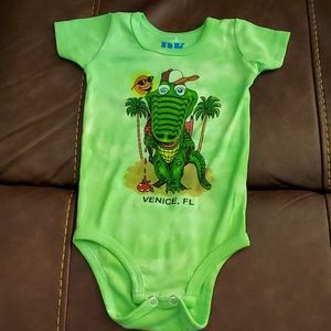 NWOT alligator onesie